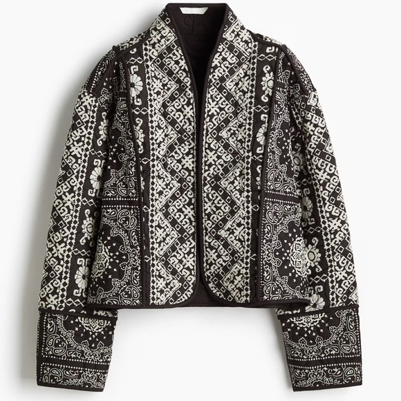Quilted cotton jacket - Picture 1 of 6